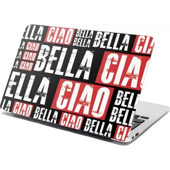 samolepka Sablio Samolepka na notebook La Casa de Papel Professor or Bella Ciao motiv 2 - 29x20 cm