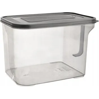 Dóza na potraviny Nádoba na sypké potraviny GREY 1,7 l