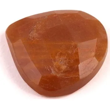Přírodní kámen Kabošon Broušený Sunstone č.7780 (24x24x7mm)