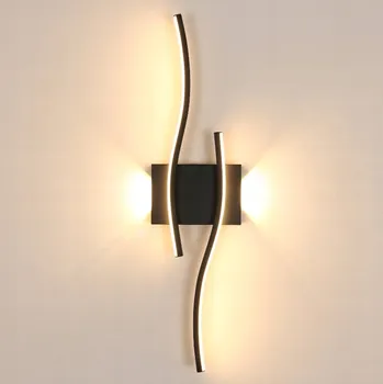 Nástěnné svítidlo Nástěnné svítidlo Riserva černé, integrovaný LED zdroj 14 W