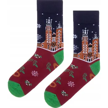 Pánské ponožky Kabak Ponožky Vánoční Mariacki 42-46 vícebarevné, velikost 42-46