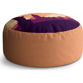 Taburet Sablio Taburet Circle New York Socha svobody Art: 38x48 cm