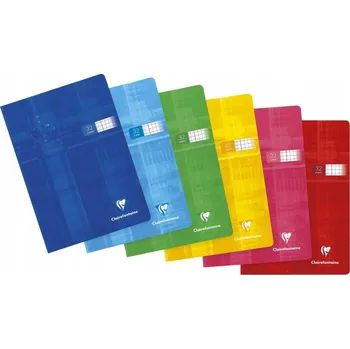 Sešit Sešit A5 s linkami (kostkovaný) Clairefontaine, 32 listů