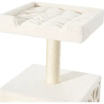 Nobby Škrabadlo pro kočky BINKA 78 x 58 x 152 cm krémová