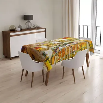 ubrus Sablio Ubrus Barcelona Gaudi Casa Batllo 1 - 90x90 cm