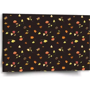 Obraz Sablio Obraz Podzim na černé - 60x40 cm