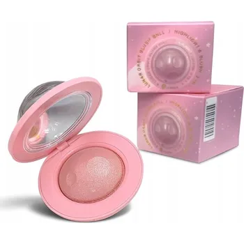 Rozjasňovač LUXELUX LUNAR ORBIT PALETKA NA TVÁŘ 3v1 (RŮŽE A ROZJASŇOVAČ)