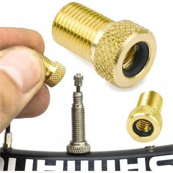 ventilky Adaptér pro ventil, redukce pro huštění kol a pneumatik jízdních kol