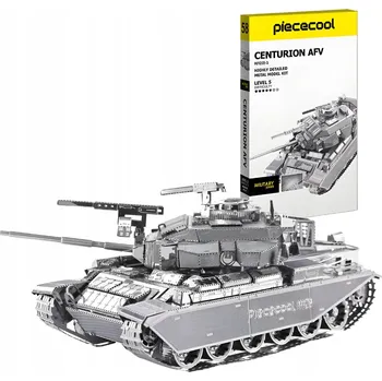 Obraz Piececool Puzzle Kovové 3D - Tank Centurion AFV