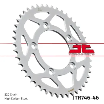 Řetězová sada pro motocykl Řetězová rozeta JT JTR 746-46 46 zubů, 520