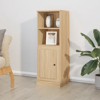 Příborník do zásuvky vidaXL Skříň highboard dub sonoma 36 x 35,5 x 103,5 kompozitní dřevo