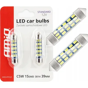 Autožárovka Žárovky Amio AMI-01091 C5W 0,6 W 2 ks