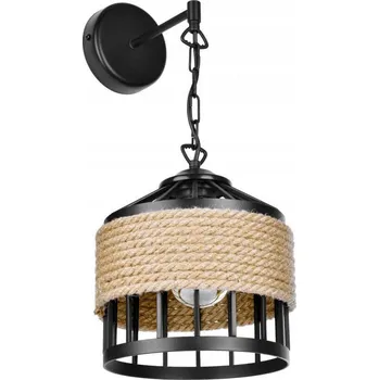 Nástěnné svítidlo Nástěnné svítidlo Szpak béžové, černé E27 60 W