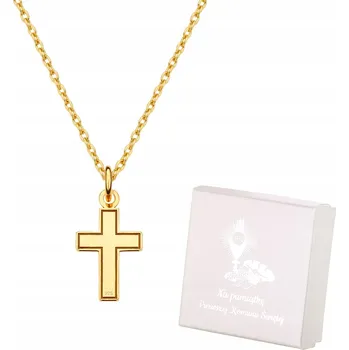 Náhrdelník Náhrdelník s křížkem řetízek křížek stříbro