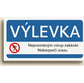 Traiva s.r.o. Výlevka Verze: Samolepka 190 x 90 mm tl. 0.1 mm - Kód: 08348