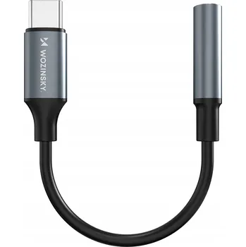 Audio kabel AUDIO ADAPTÉR / PŘEVODNÍK Z USB-C NA 3,5mm JACK AUX PRO TELEFON