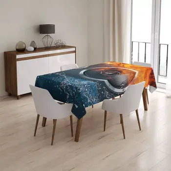 ubrus Sablio Ubrus Ohnivý reproduktor - 90x90 cm