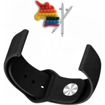 Pouzdro na mobilní telefon Pásek Řemínek pro Forever Grand 2 SW-710, barva silikonová, nastavitelný