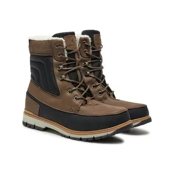 Pánská zimní obuv Sněhule Kimberfeel Lordan Hnědá 44