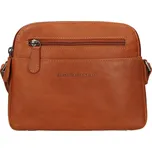 Dámská kožená crossbody kabelka The Chesterfield Brand Vionne - koňak
