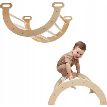 Dětská houpačka Houpačka pro děti Lama - dřevěný