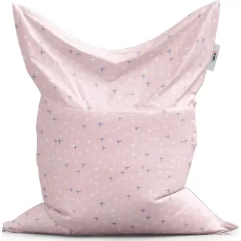 Sedací pytel Sablio Sedací vak Classic Barevné křížky - 150x100 cm