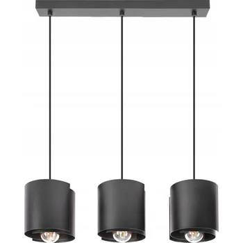 Lustr závěsné stropní svítidlo loft moderní černý E27 LED HUGO