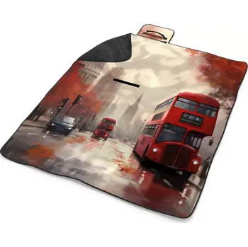 deka Sablio Plážová deka Londýn Double-decker 1: 200x140 cm