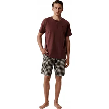 Pánské pyžamo Pánské pyžamo s krátkým rukávem Atlantic XL