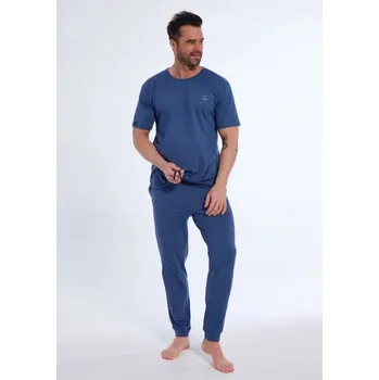 Pánské pyžamo Cornette pánské pyžamo KR Lofoten 462/287 krátký rukáv, velikost M