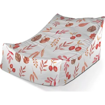 Sedací pytel Sablio Sedací vak Lounge Podzimní harmonie - 80 x 95 x 50 cm