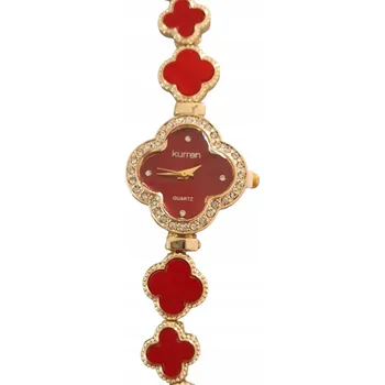 Hodinky ELEGANTNÍ DÁMSKÉ HODINKY ZIRKONY NÁRAMEK KURREN