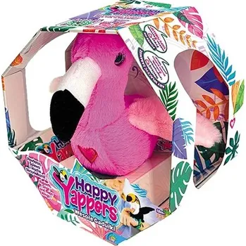 plyšák Cobi Happy Yappers veselý ptáček flaming