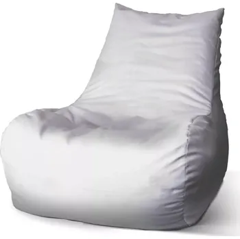 Sedací pytel Sablio Sedací vak Bean Bílá - 60 x 70 x 70 cm