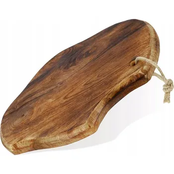 Kuchyňské prkénko Dřevěné prkénko na krájení a servírování 33x22 cm