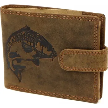 Peněženka Peněženka NORDEE , přírodní kůže, hnědá - muž