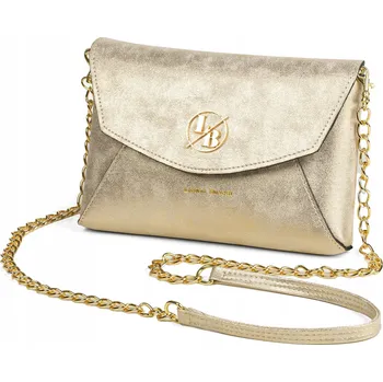 Kabelka Laura Biaggi kabelka psaníčko eko kůže zlatá