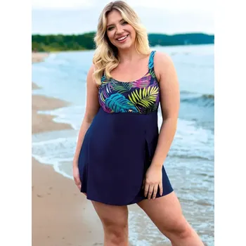 Dámské plavky PLAVKY LIMASSOL 5 S687V3LI5 tmavě modrá 44d