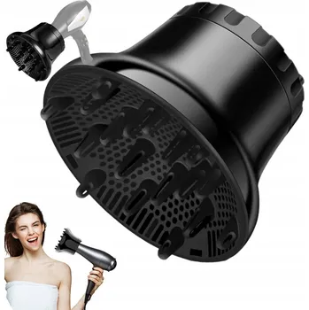 Péče o vlasy Fén na vlasy Bedee pro úpravu kudrnatých a vlnitých vlasů