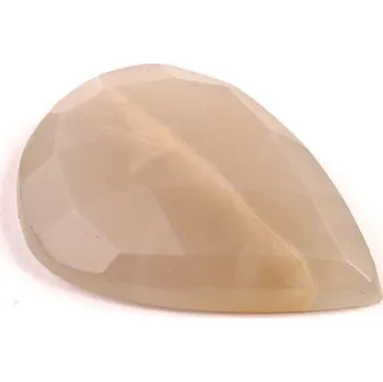 Přírodní kámen Kabošon Broušený White Moonstone č.7794 (30x21x6mm)