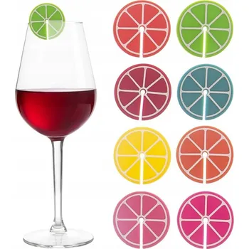 Sklenice Značky na sklenice a skleničky 8 ks