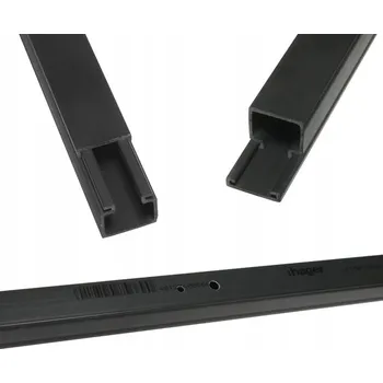 kabelová chránička Elektroinstalační lišta Hager Polo LF1501509011 15x15 mm černá