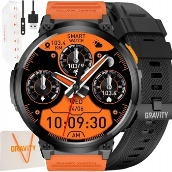 Hodinky VELKÉ pánské hodinky CHYTRÉ HODINKY GRAVITY s MLUVÍCÍ VELKOU BATERII 730mAh 1,85"