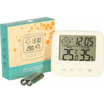 Domácí teploměr Vlhkoměr teploměr pokojový s LCD displejem - vysoká kvalita