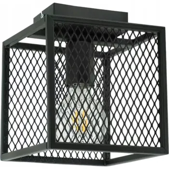 HORUS PLUS MODERNÍ STROPNÍ SVÍTIDLO STROPNÍ SVÍTIDLO E27 LED LOFT LUSTR ČERNÝ