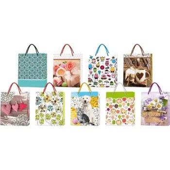 Dárková taška Dárková taška M - mix 220 x 180 x 90 mm (T M MIX)