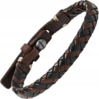 Náramek Fossil Kožený náramek vintage JA5932716