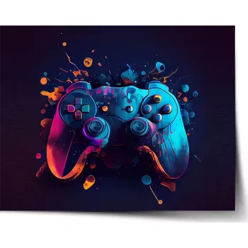 Plakát Sablio Plakát Ovladač Abstract - 60x40 cm