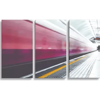 Obraz Sablio Obraz - 3-dílný Metro 2 - 120x80 cm