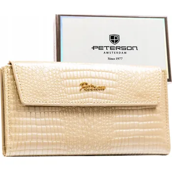Peněženka Peterson peněženka eko kůže béžová - dámská